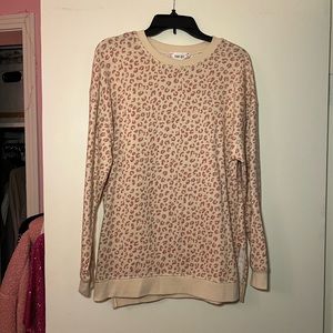 Pink Cheetah Sweatshirt